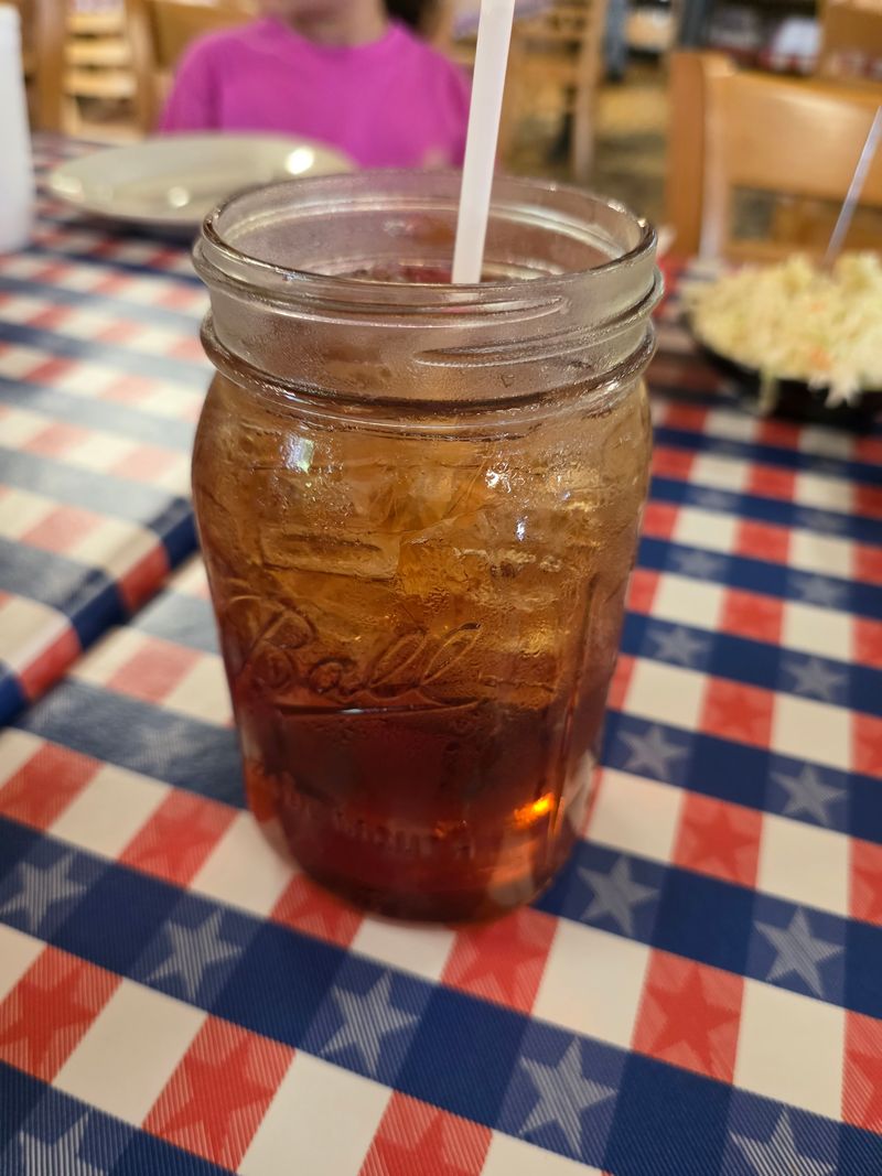 Sweet Tea And Mason Jar Charm