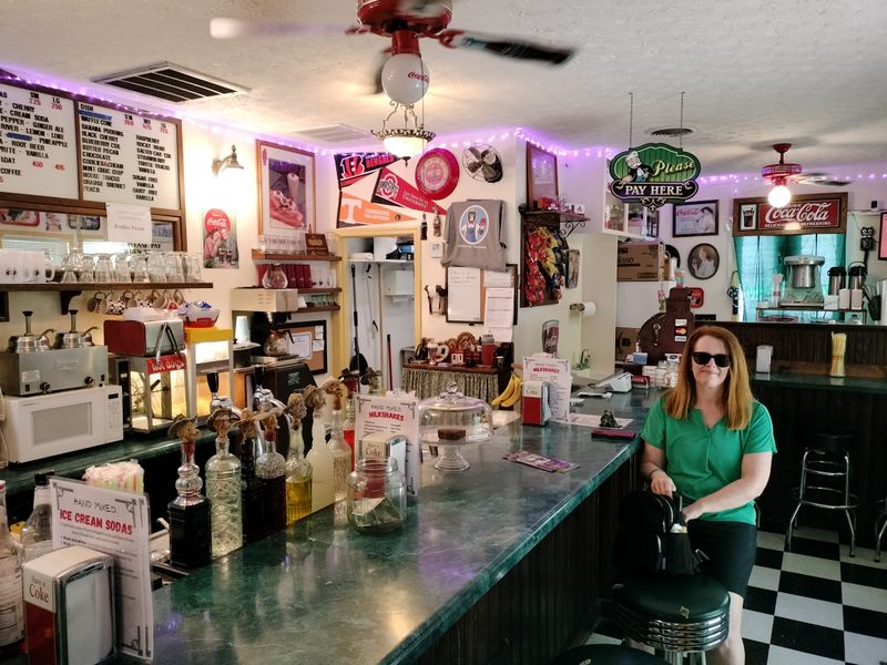 A Pause For Fudge And Soda Fountain Cheer