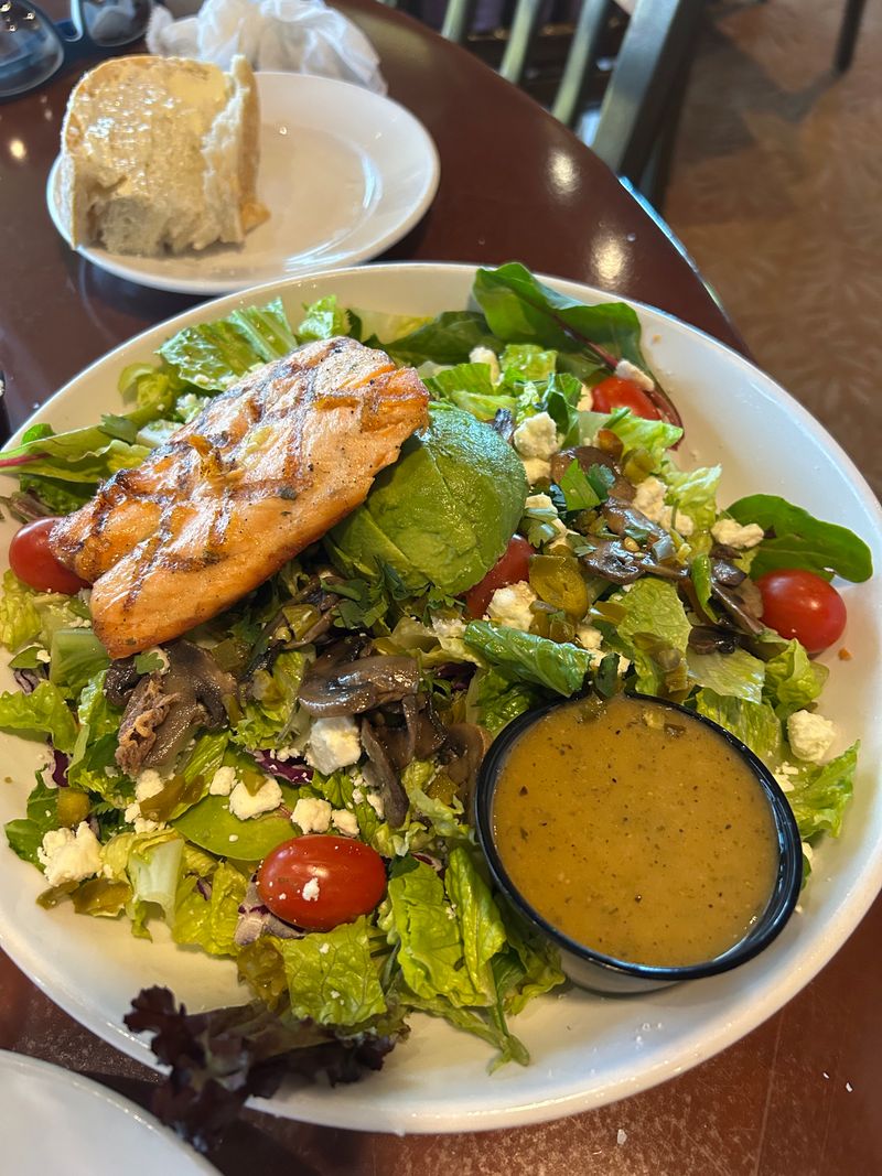 Black And Blue Salad That Means Business