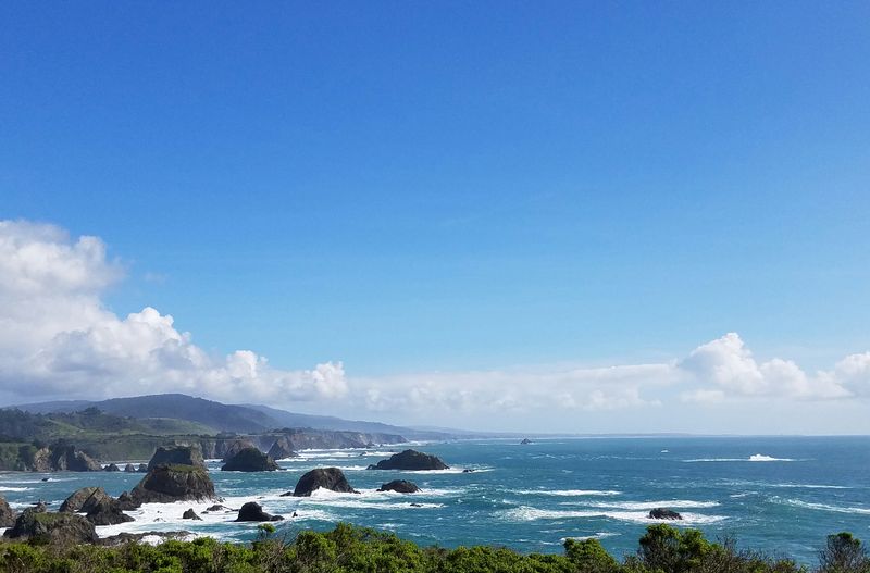 A Small Town Anchored By Wild Shoreline