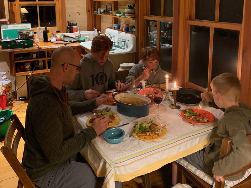 Meals Were Eaten In Complete Silence Or Polite Conversation