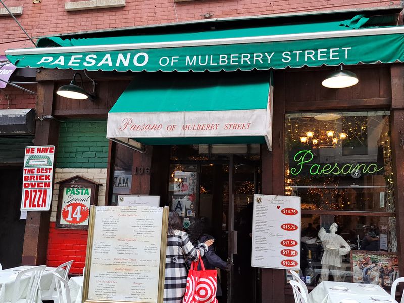 Paesano Of Mulberry Street