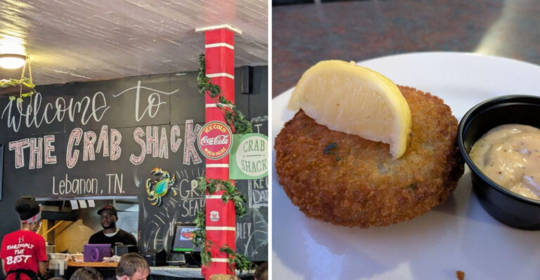 Locals Say This Tennessee Seafood Shack Has Crab Cakes Worth Crossing Town For