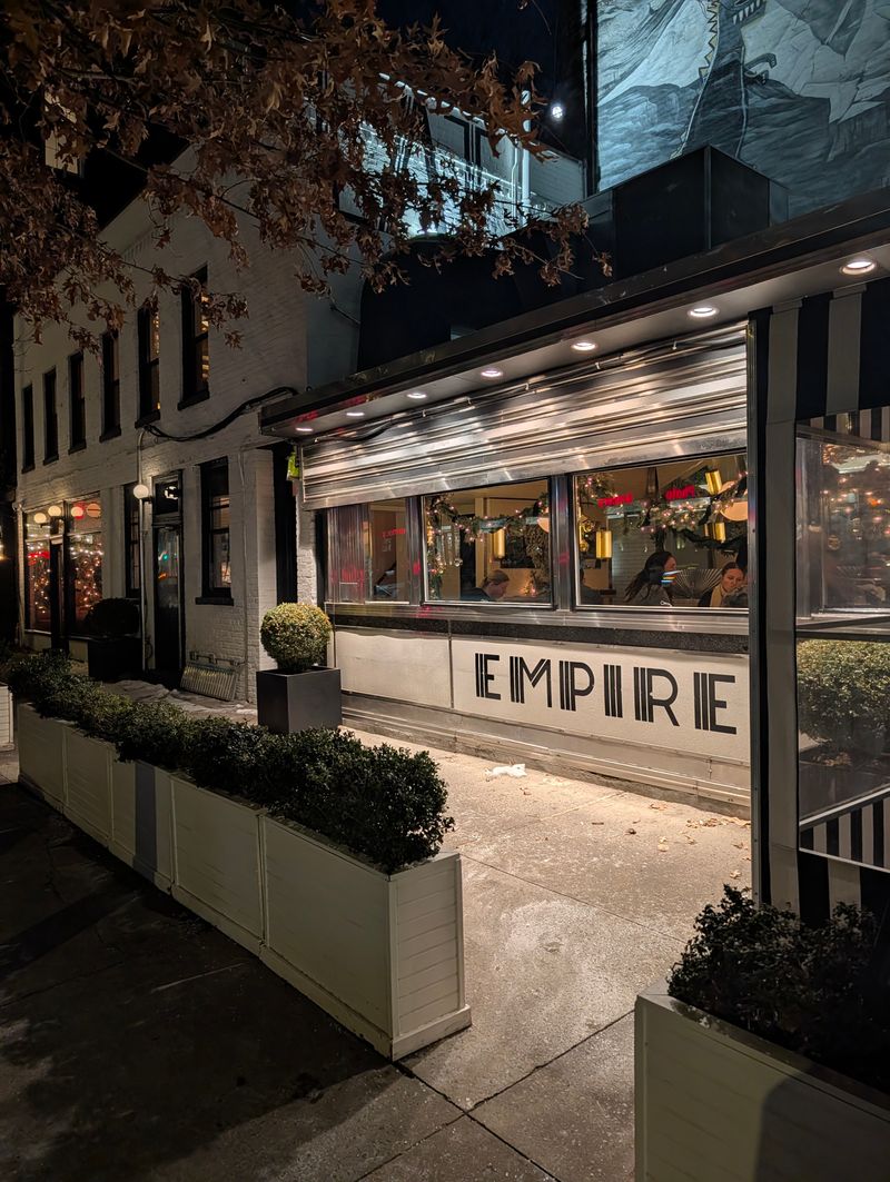 Empire Diner — Legendary Chrome-Lined Diner Classic In Chelsea