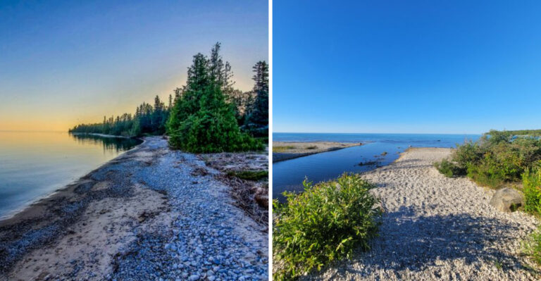 Michigan’s Least-Visited Shoreline Where The Great Lakes Feel Completely Untouched