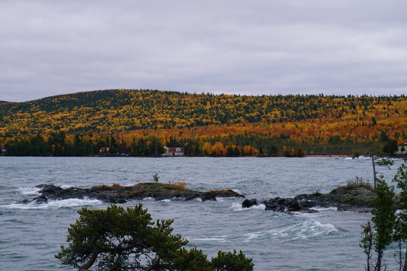 Remote Village On Lake Superior