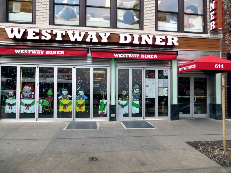 Westway Diner — Retro Diner Classic Near Times Square, Juicy Burgers And Shakes