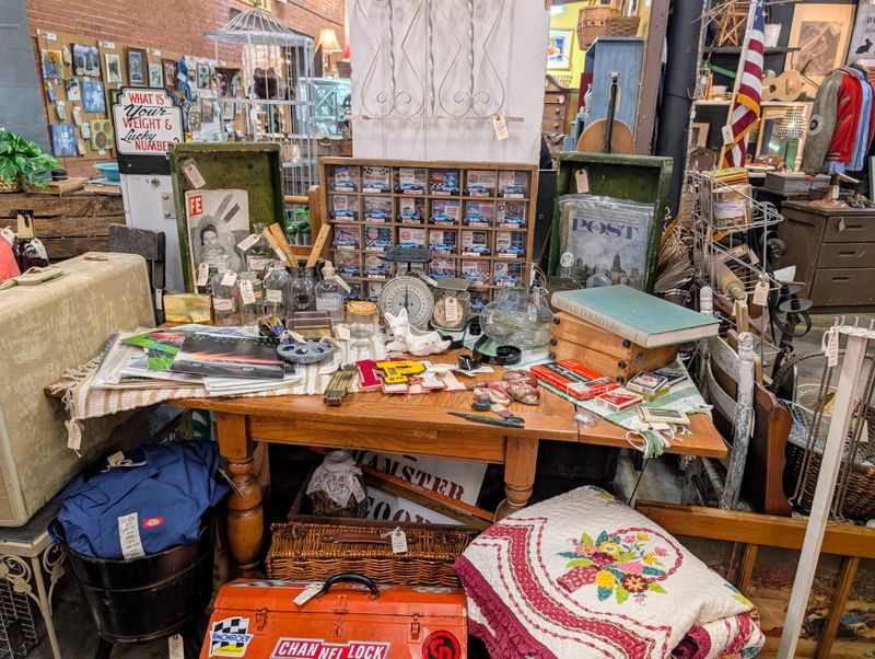Hundreds Of Booths Full Of Vintage Treasures