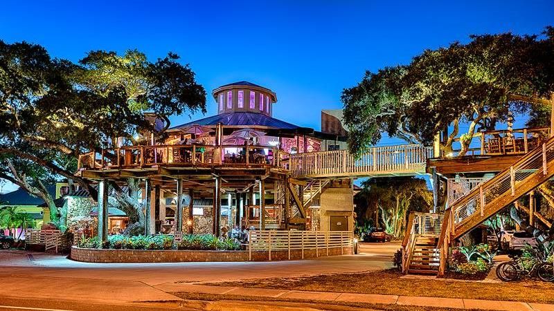 This Florida Restaurant Has A Real Treehouse Bar
