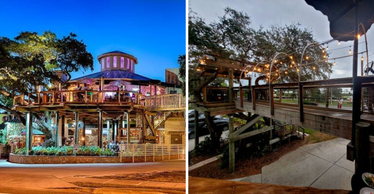 People Are Obsessed With This Magical Treehouse Restaurant In Florida
