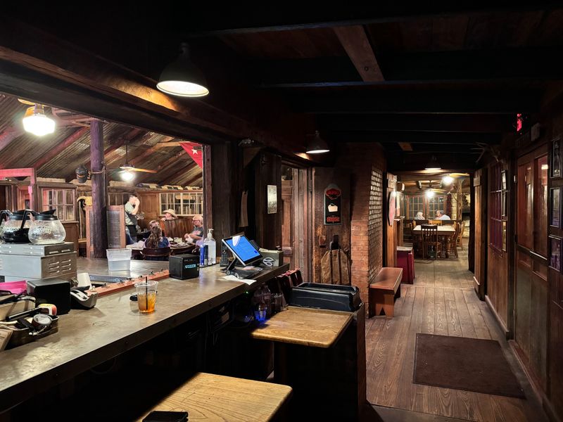The Restaurant Is Housed In A Rustic Ranch Building