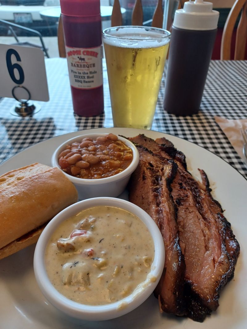Locals Say It Beats City BBQ