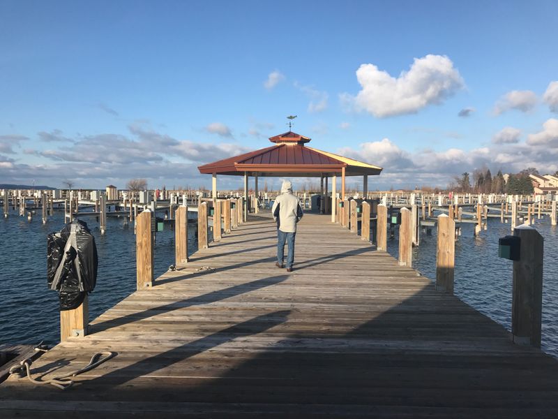 A Harbor Walk Made For Boat Watching