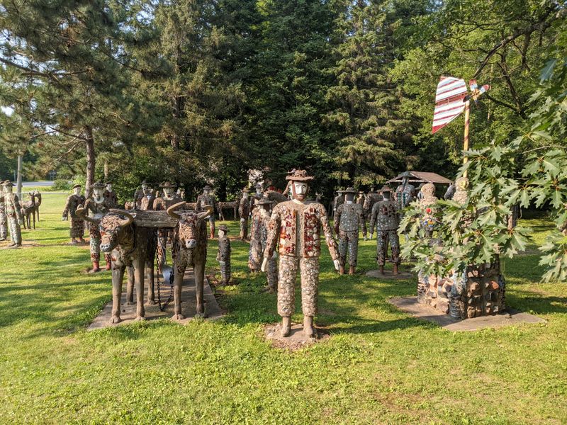 The Entire Park Was Built By One Man Working Alone