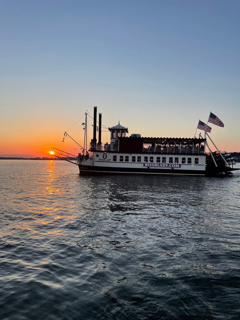 Step Back In Time Aboard The Historic Paddlewheel River Lady
