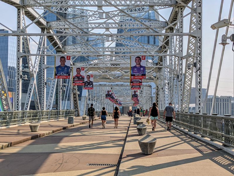 A Walk To The Pedestrian Bridge