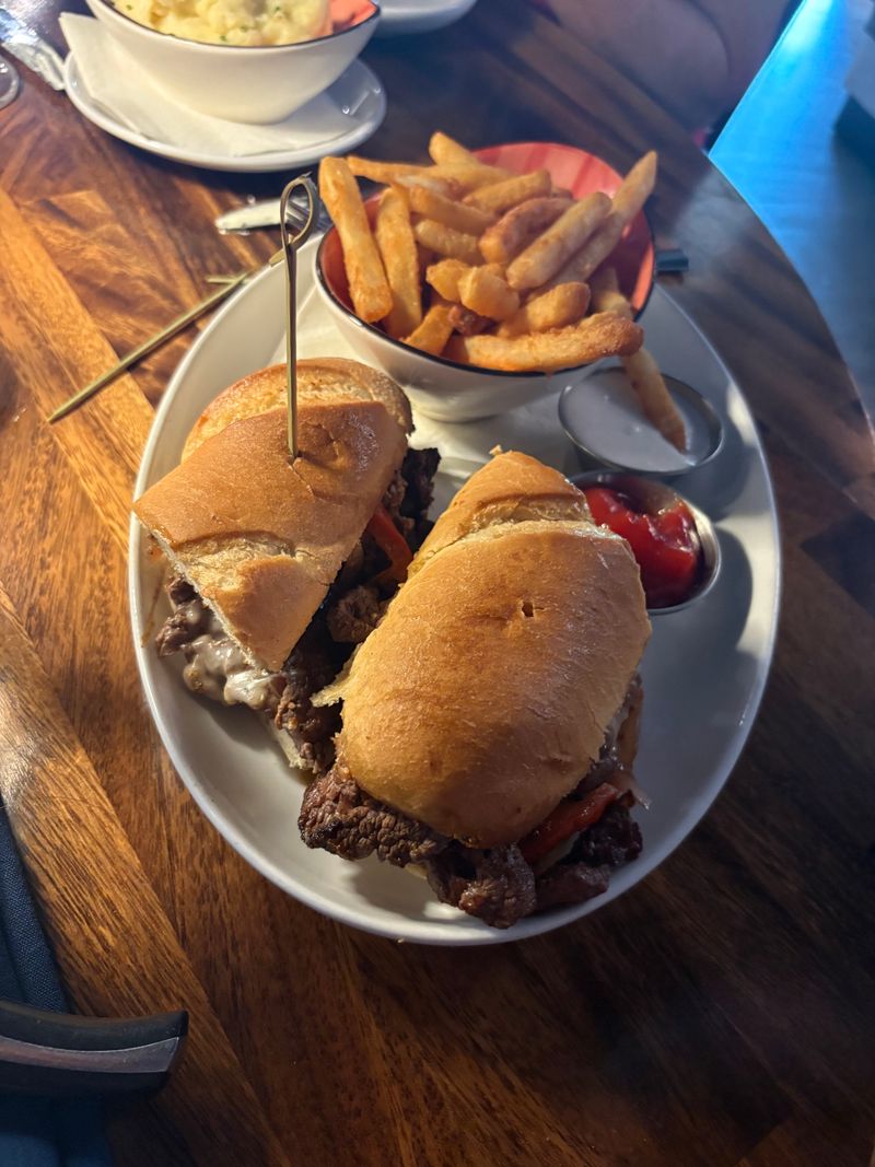 Lunch Comforts And The Beloved Steak Sandwich