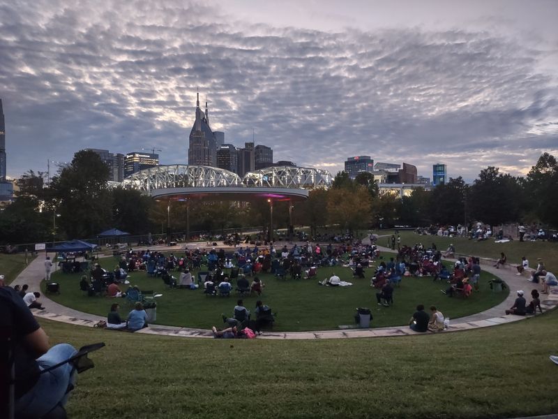 Amphitheater Moments By The Water