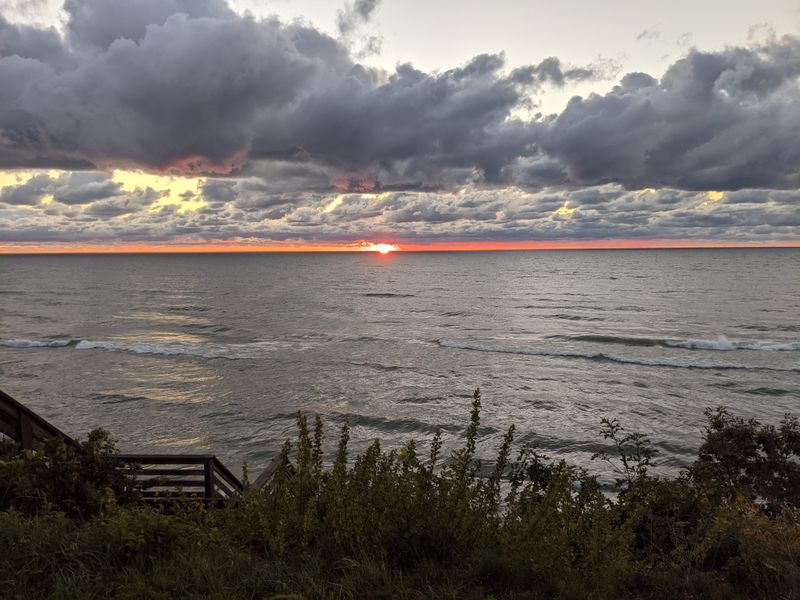 Saugatuck's Secret: Relaxing at Oval Beach