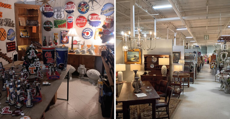 Tennessee’s Gigantic Antique Store That Makes Every Visit Feel Like An Adventure