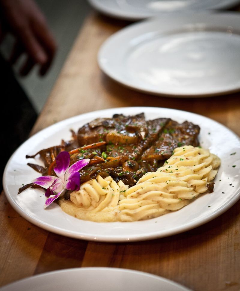 Fine French Food…Next To The Gas Pumps
