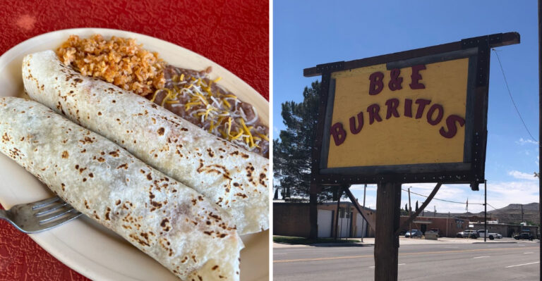 The Best Green Chile Burrito In The Southwest Is Hiding In This New Mexico Small Town