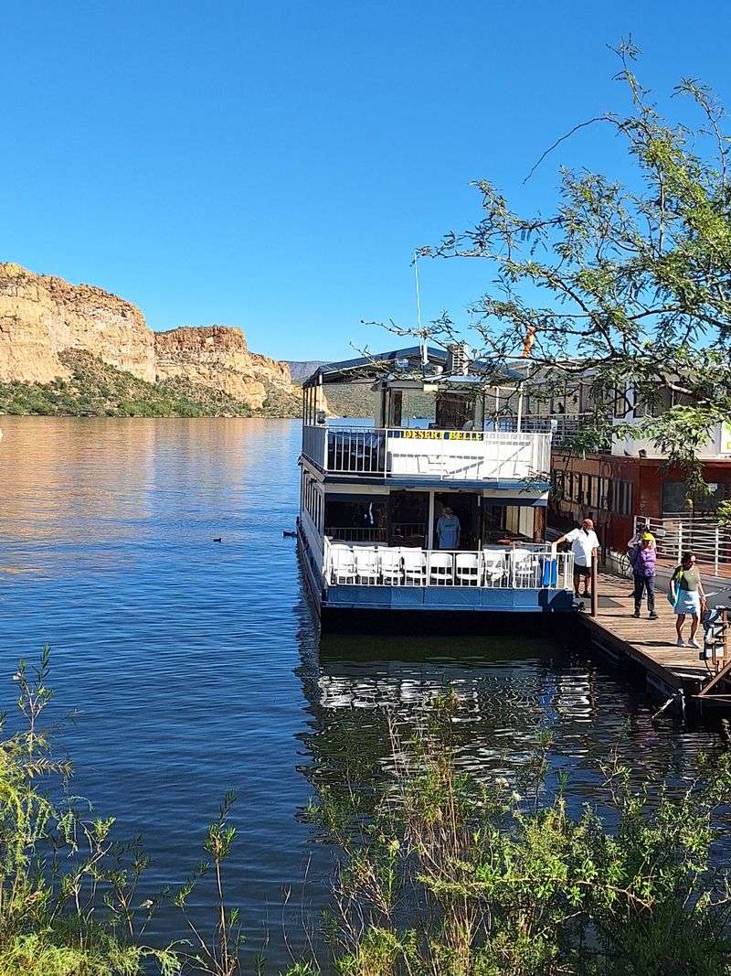 The Canyon Walls Feel Close Enough To Touch From The Water