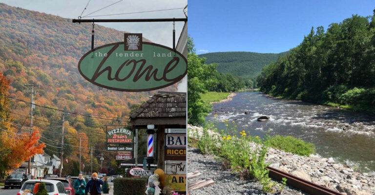 The Stunning Mountain Town In New York Where Life Moves At A Slower Pace