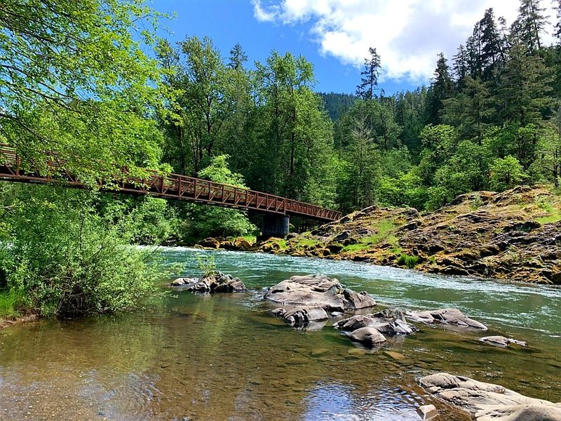Covered Bridges And Forest Roads Are Part Of Everyday Life