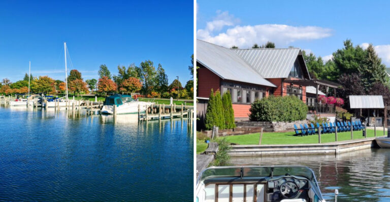 The Underrated Michigan Harbor Village Where Sailboats Outnumber Tourists