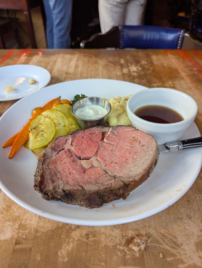Au Jus, Horseradish, And Old-School Sides—No Notes