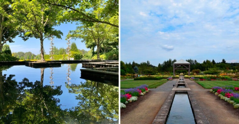 This Hidden Oregon Garden Looks Like It Was Pulled From A Storybook