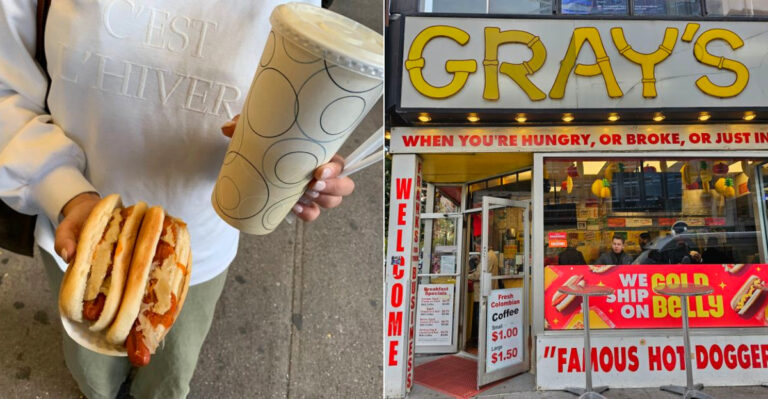 This New York Hot Dog Spot Plates Classic Dogs Locals Insist No Other Place Can Match
