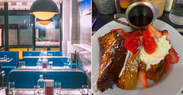 This Retro Diner In New York Serves Up The Best French Toast You’ll Ever Taste