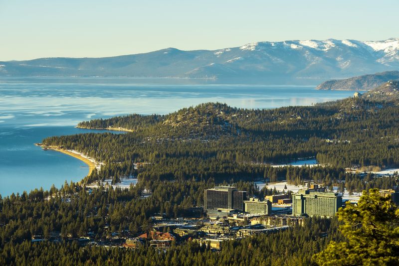 High Elevation Above Urban Sprawl