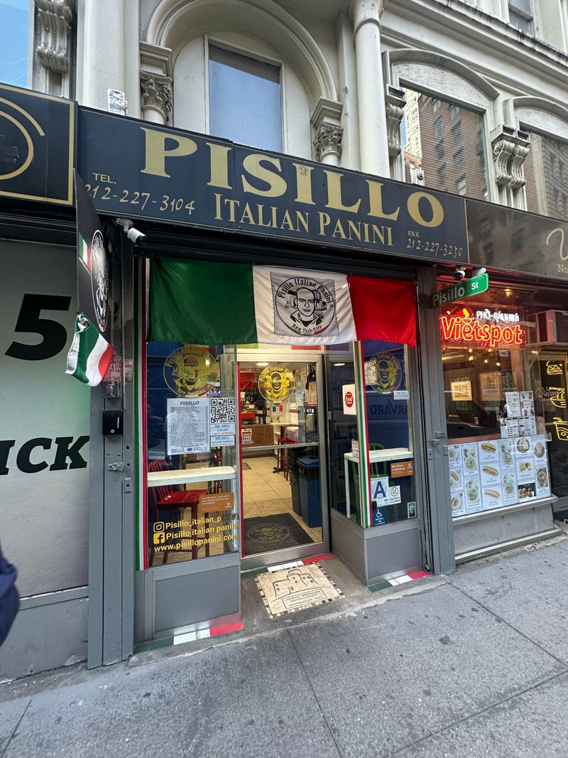 Pisillo Italian Panini — Financial District