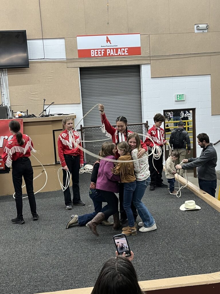 Westernaires trick roping demonstrations at National Western Stock Show Jan 19 2026