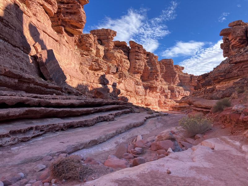 Towering Narrows Carved By Flash Floods Over Millennia