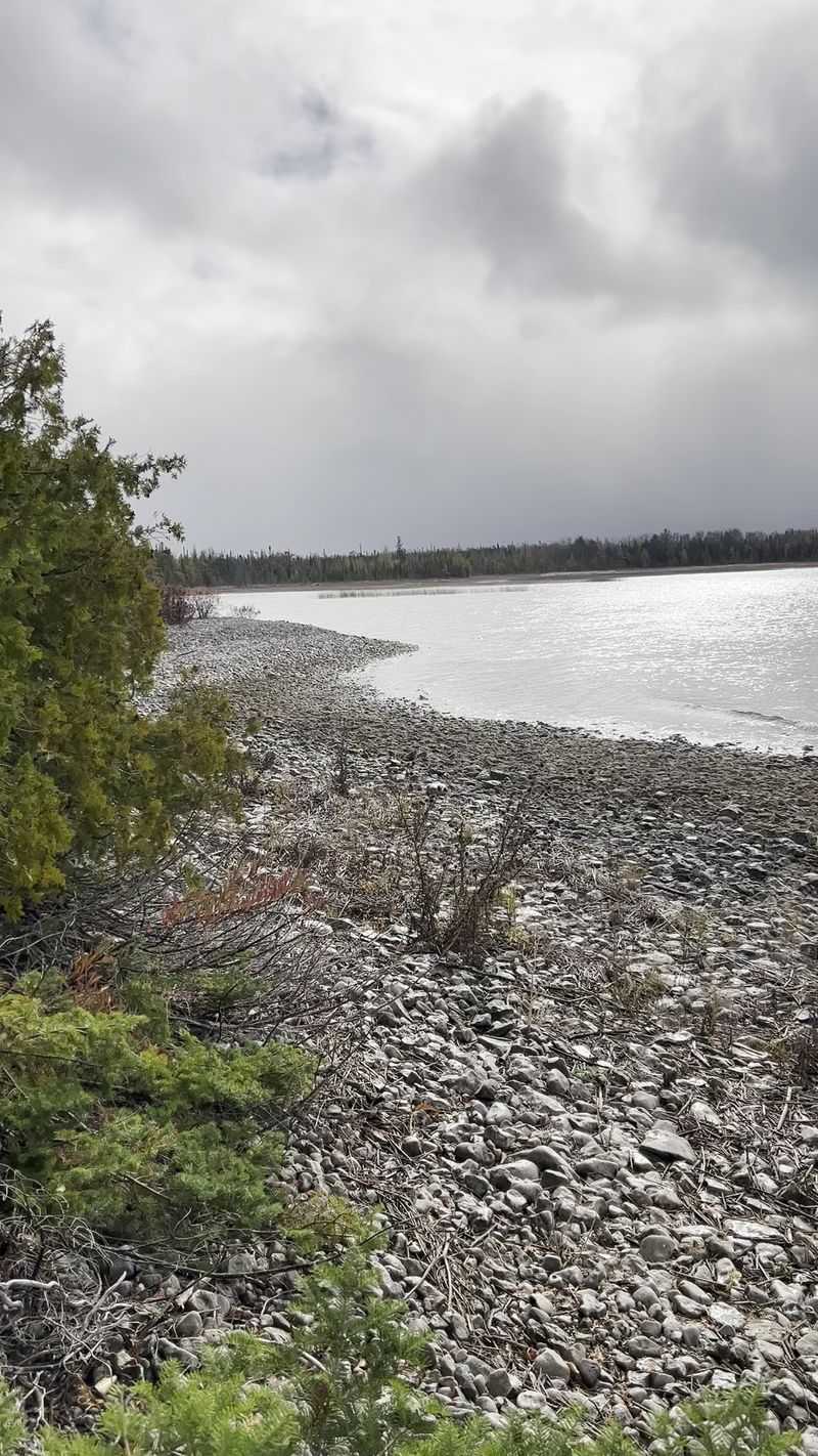 A Great Lakes Shoreline That Feels Frozen In Time