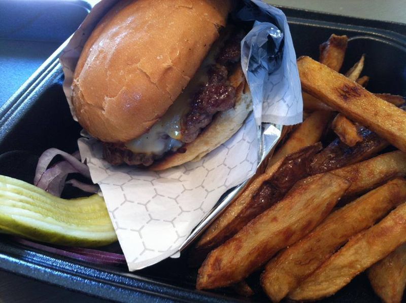 A Burger With Edges That Crackle