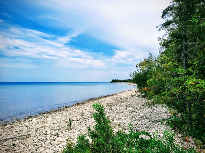 Seven Miles Of Undeveloped Great Lakes Coast