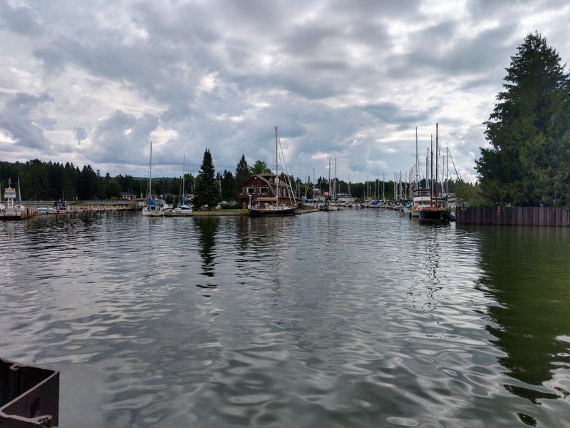 A Small Community On The Shores Of Lake Superior