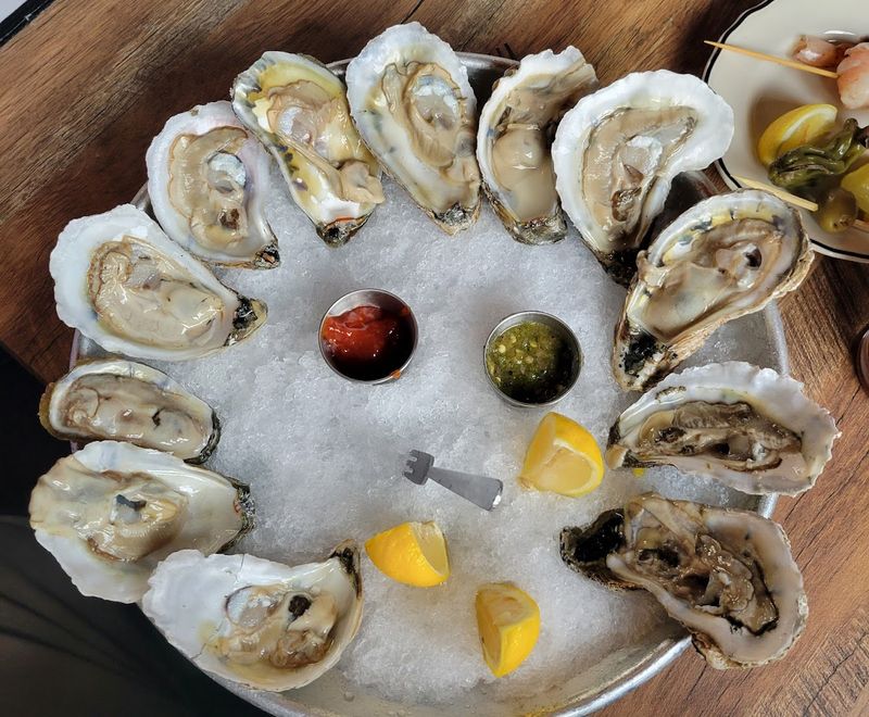 Fresh Oysters Front And Center