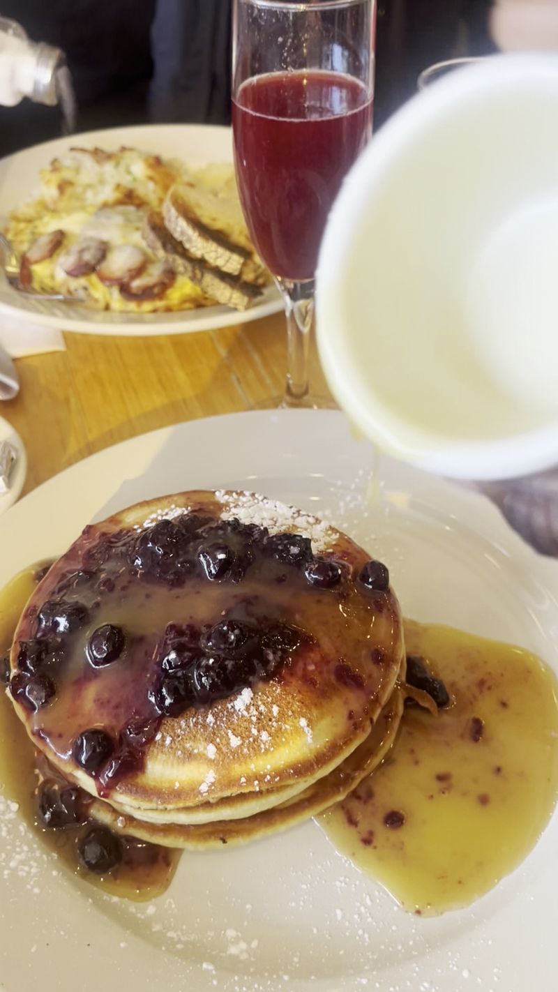 Blueberry Pancakes With Warm Maple Butter, Explained