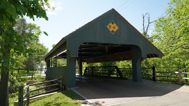 The Robert Parker Coffin Covered Bridge