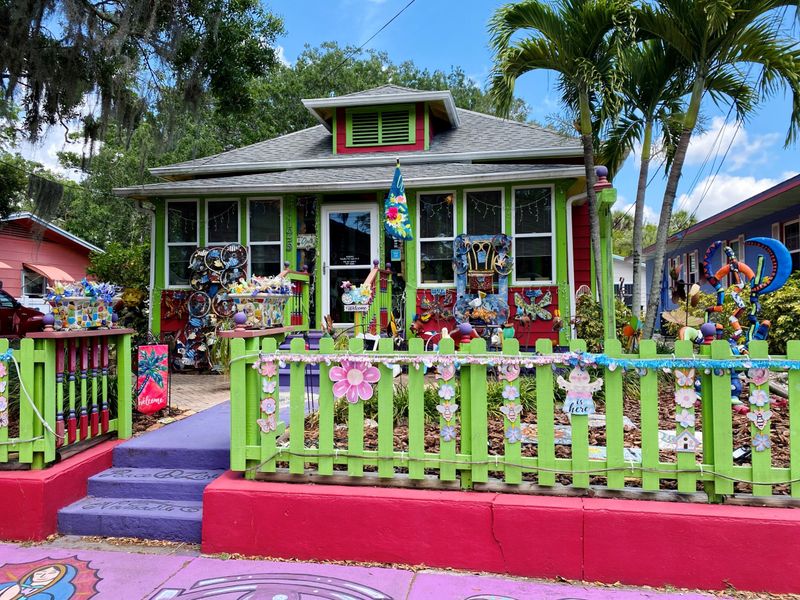 Colourful Bungalows And Creative Studios Line Every Street