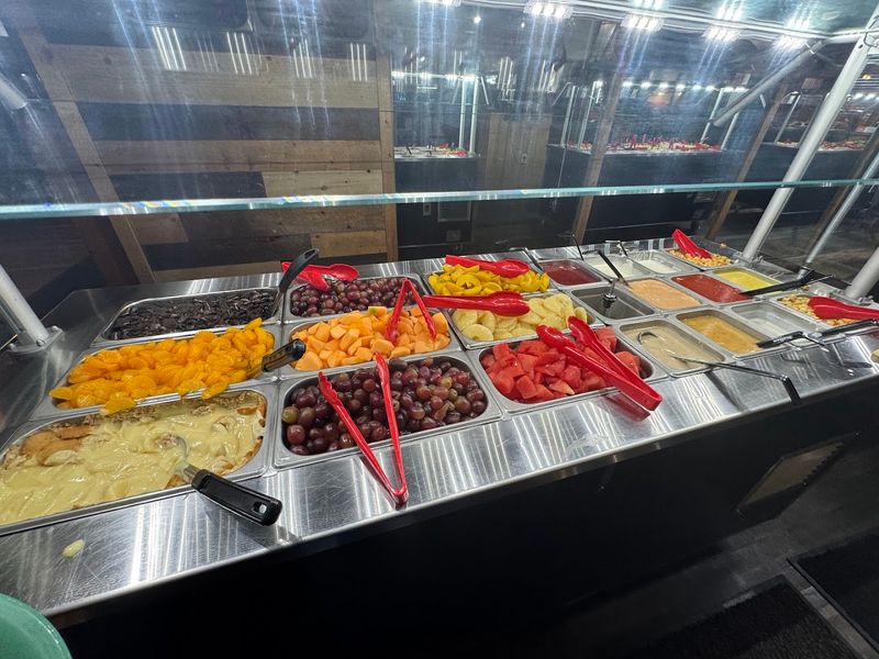 The Salad Bar And Fresh Options