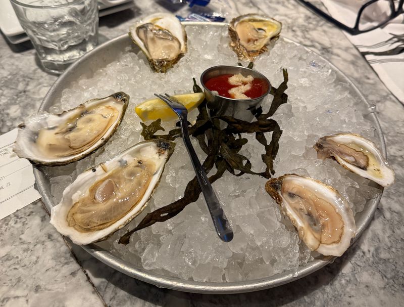 Oysters On Ice, Spring On The Palate