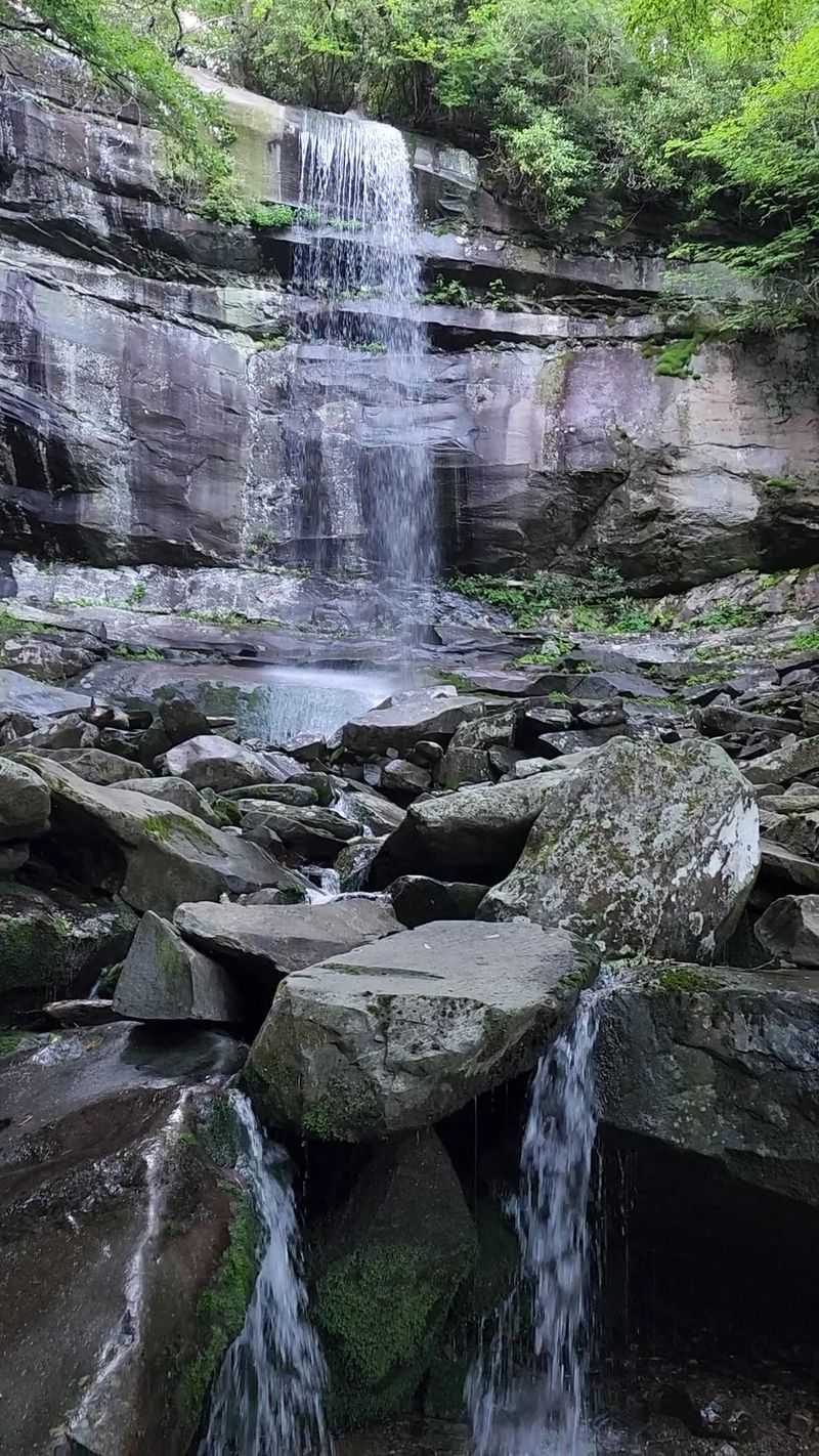 Rainbow Falls Trail In Gatlinburg