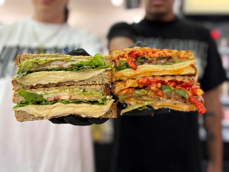Sandwiches Stacked High And Built To Satisfy